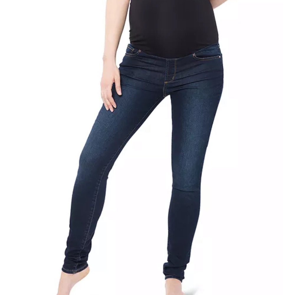 NOM Maternity soho over the belly skinny jeans